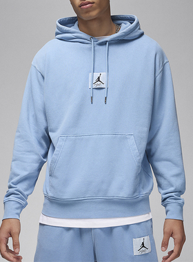 正品NIKE耐克 Jordan男子休闲舒适宽松连帽运动套头衫卫衣FB7291