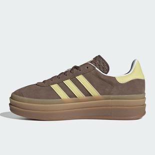 百搭休闲运动板鞋 Adidas三叶草女鞋 经典 Bold JI2697 Gazelle