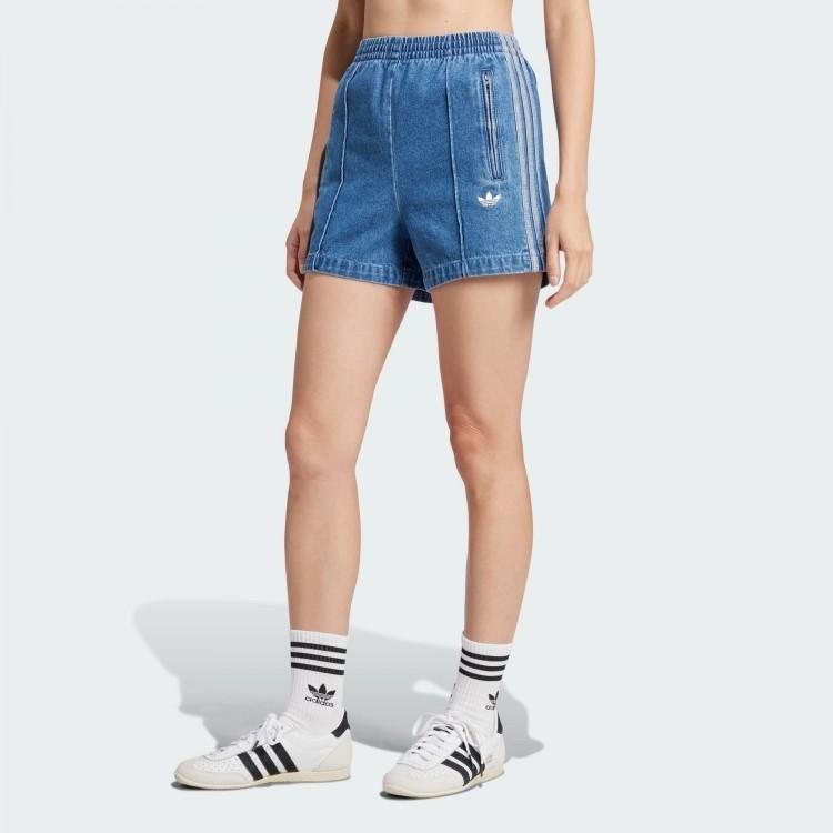 阿迪达斯三叶草女裤休闲牛仔裤