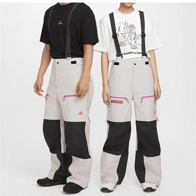 耐克男女裤宽松休闲背带长裤