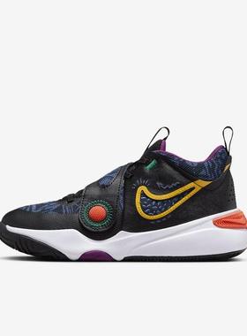 Nike耐克大童鞋 TEAM HUSTLE D 11运动实战篮球鞋FQ7375-001
