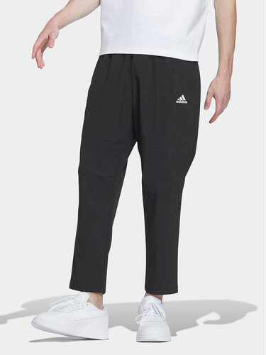 运动长裤adidas梭织休闲宽松