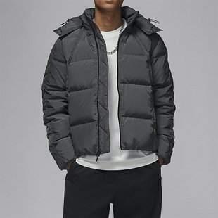 JORDAN保暖梭织连帽休闲羽绒服外套FV7220 正品 060 耐克男士 Nike