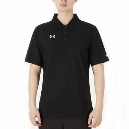 UA安德玛男子翻领运动透气舒适休闲短袖T恤POLO衫21500536-001