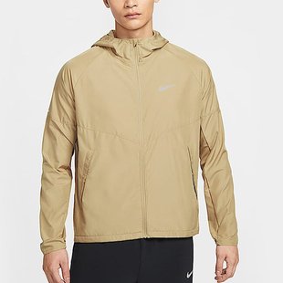 Nike耐克梭织连帽外套男子反光透气舒适跑步运动夹克DD4747 297