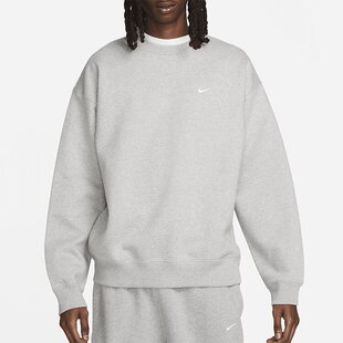 Nike/耐克正品Solo Swoosh男士宽松休闲运动保暖卫衣DX1361-063