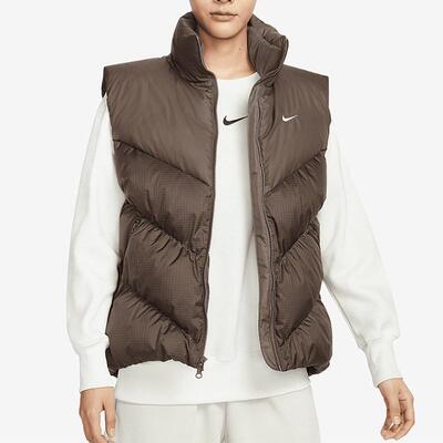 耐克女装舒适休闲立领羽绒马甲