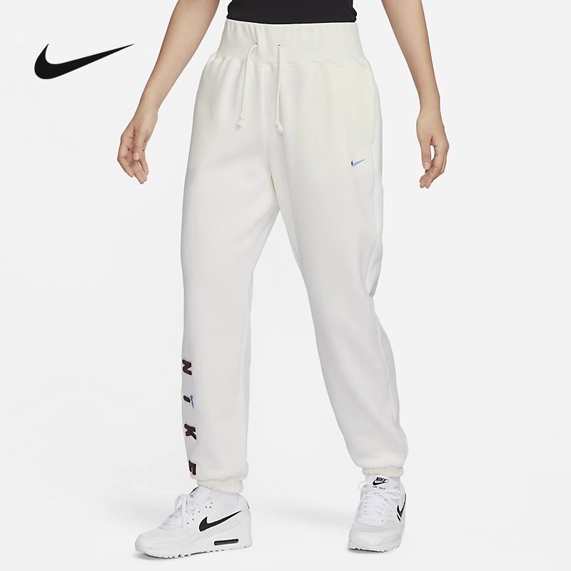 Nike耐克女装23冬新款针织休闲运动加绒保暖收脚长裤FV4013CU5496