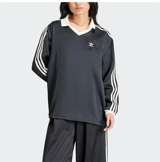 Adidas/阿迪达斯正品三叶草女士舒适运动休闲宽松长袖T恤 IR6099