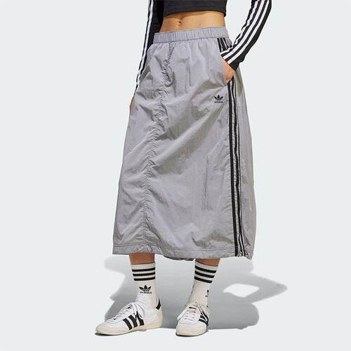 三叶草女裙宽松休闲运动半身裙