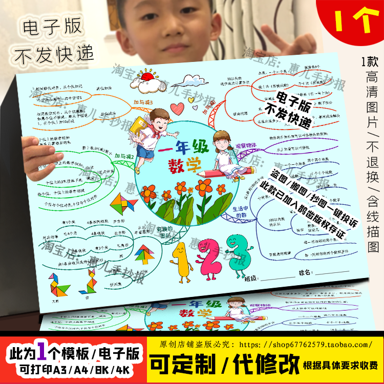 北一年级数学下册思维导图手抄报加与减有趣的图形观察物体电子版,商务/设计服务,设计素材/源文件,淘宝优惠券,粉丝福利购,淘宝优惠卷