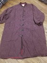 花社正品 做旧 亚麻外套长款 77701款 棉衣棉服女宽松大码 冬装