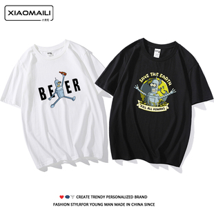 Futurama飞出个未来弗莱班德纯棉短袖T恤bender动漫周边男女衣服