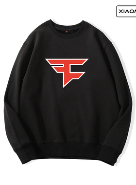 Faze Clan战队服游戏CSGO比赛衣服 RAIN潮男宽松套头圆领休闲外套