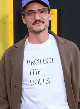 Protect the dolls 趣味英文短袖T恤夏季纯棉男女半袖潮小众设计