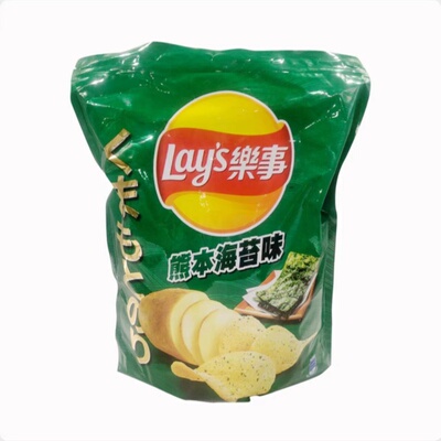 开市客代购乐事熊本海苔味马铃薯片580g薄脆口感膨化食品LAYS