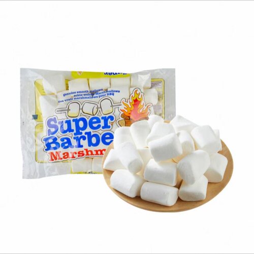盒马代购Mr Mallo/马洛先生原味棉花糖250g比利时进口
