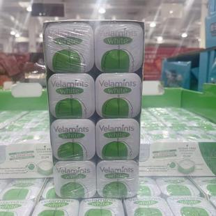 开市客代购White Spearmint留兰香味口香糖清新口气无糖薄荷糖40g