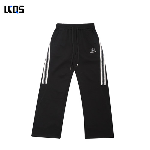 骆克骑士潮牌25秋男士休闲裤微阔个性穿搭潮流抽绳时尚休闲裤
