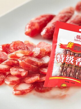 上海老字号立丰香肠特级香肠甜味猪腿肉煲仔饭腊肠(广式)250g