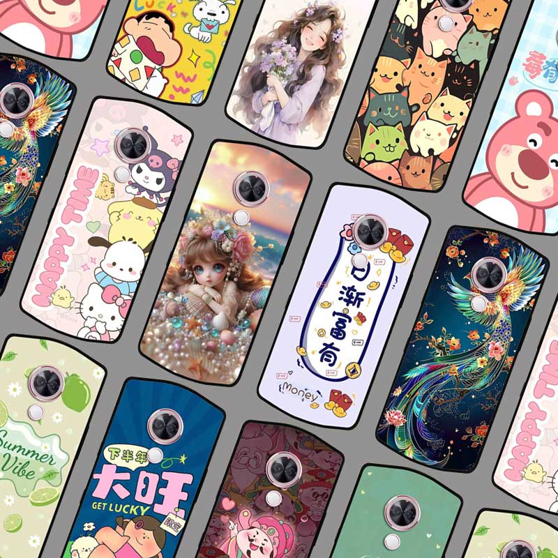 美图T9限量版手机壳DIY MP1710保护套 Meitu T9限量版照片图案定制 软防摔福气卡