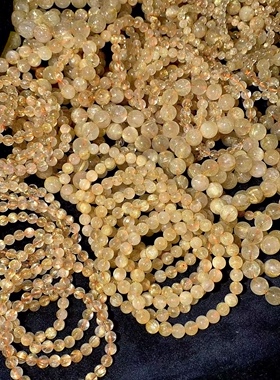 上新！厂家批发一手货源天然维纳斯金发晶满满发丝晶体通透性价比