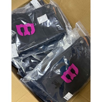 颖颖家 简约显瘦四面弹中高腰加绒小直筒九分牛仔裤 女 百搭W1827