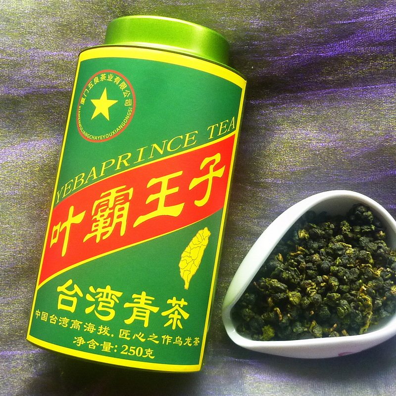 叶霸王子 台湾青茶250g 台湾高海拔2400公尺高冷乌龙茶台湾高山茶