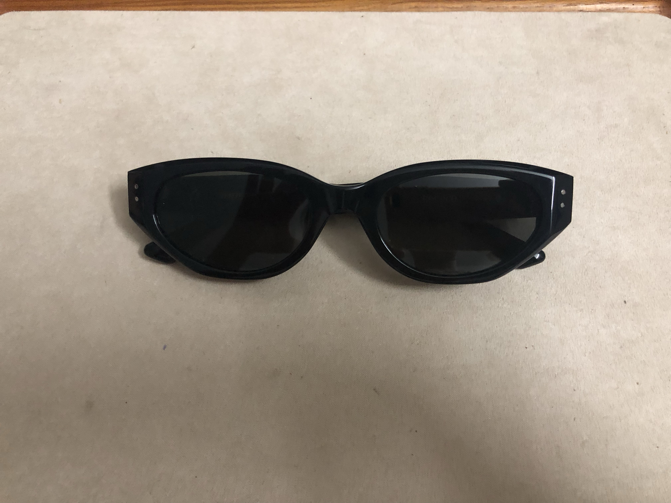 意大利仓库实拍全新款黑色猫眼形女太阳眼镜墨镜质量超好高端板材