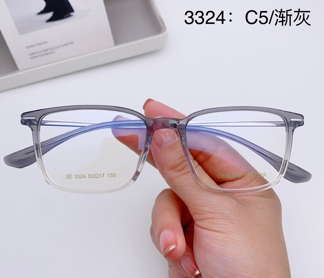 深圳制造商务休闲男女近视眼镜框架超轻细腿质量超好53-17-150