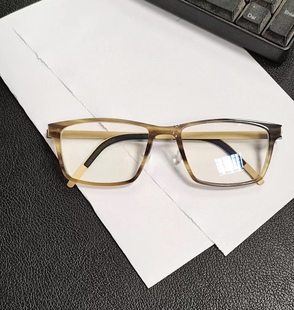 出口德国牛角超轻男女近视眼镜框架实拍140MM总宽54-18-145精致