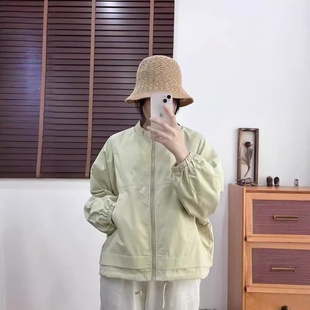 外套学院风工装 女夹克开衫 学院风外套冲锋衣 外套长袖 24年秋款