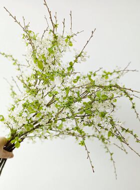 逼真仿真花绣线菊雪柳家居装饰