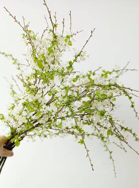 逼真仿真花绣线菊雪柳家居装饰