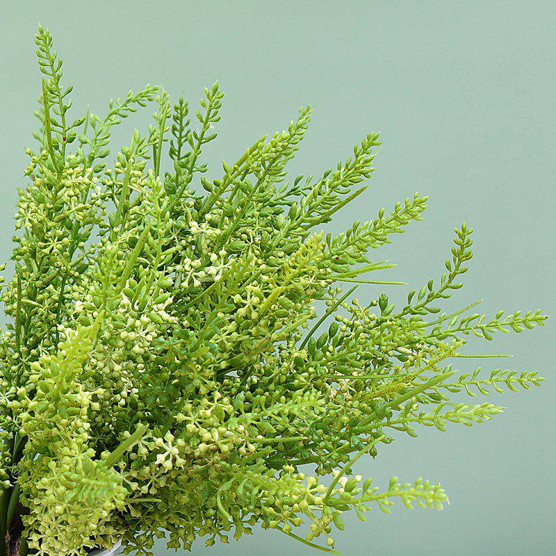 北欧清新仿真花 绿色尤加利果子 家居客厅装饰摆件餐桌假花配花