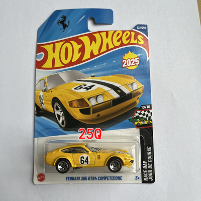 风火轮火辣小跑车合金车模型