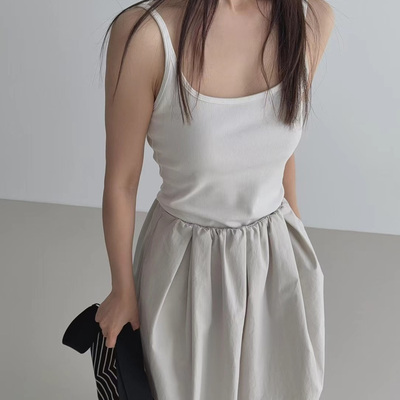 GLOG2025秋细肩带吊带M美背女