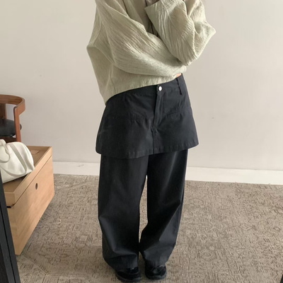 feelblessed2026春季屁帘休闲裤