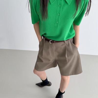 韩国东大门GLOG2025春季针织衫女