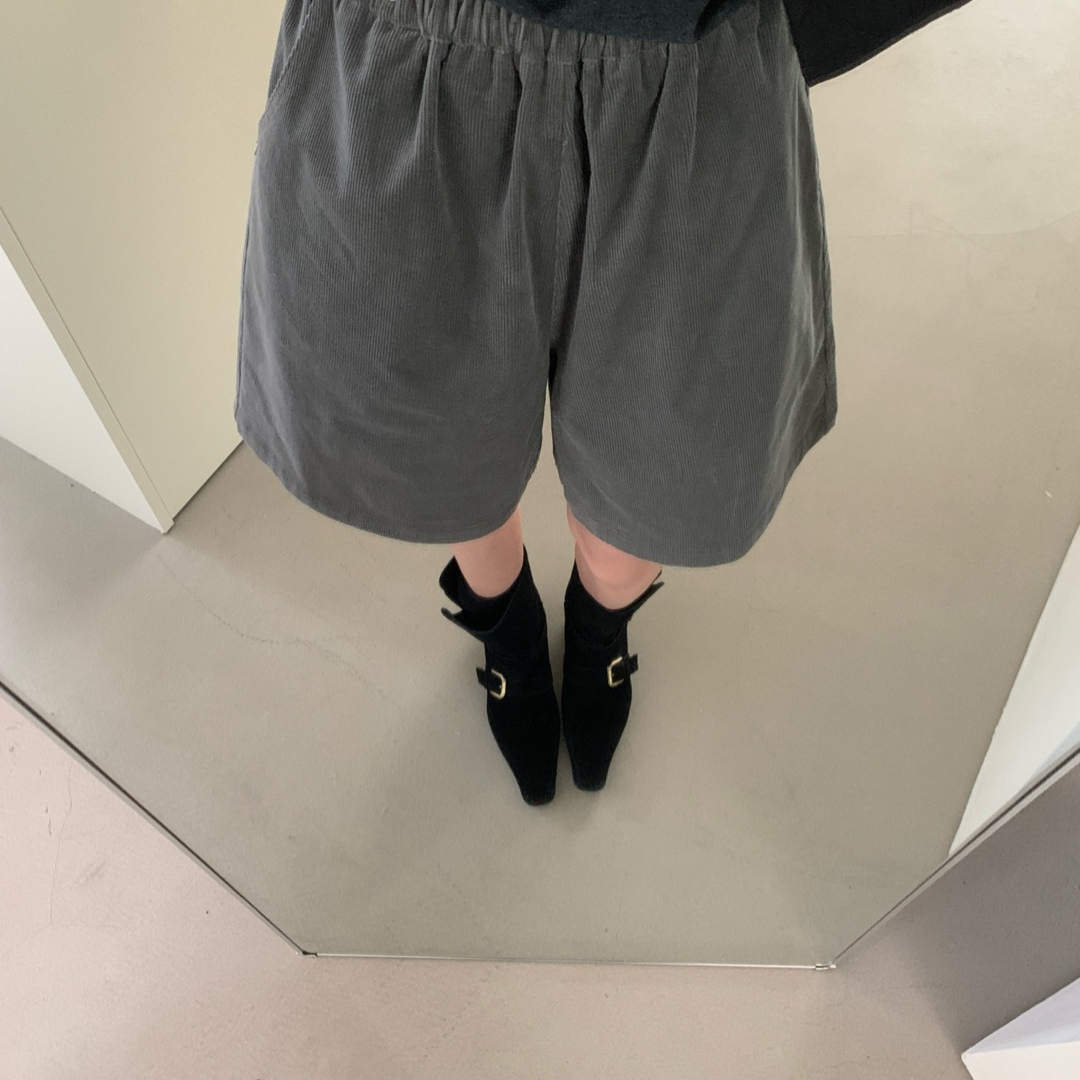 aboutmoon2025秋季灯芯绒休闲裤