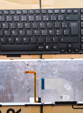 SONY索尼SVE15 E1511SAC E1512SHC SVE17 SVE1511S4C键盘 背光 FR