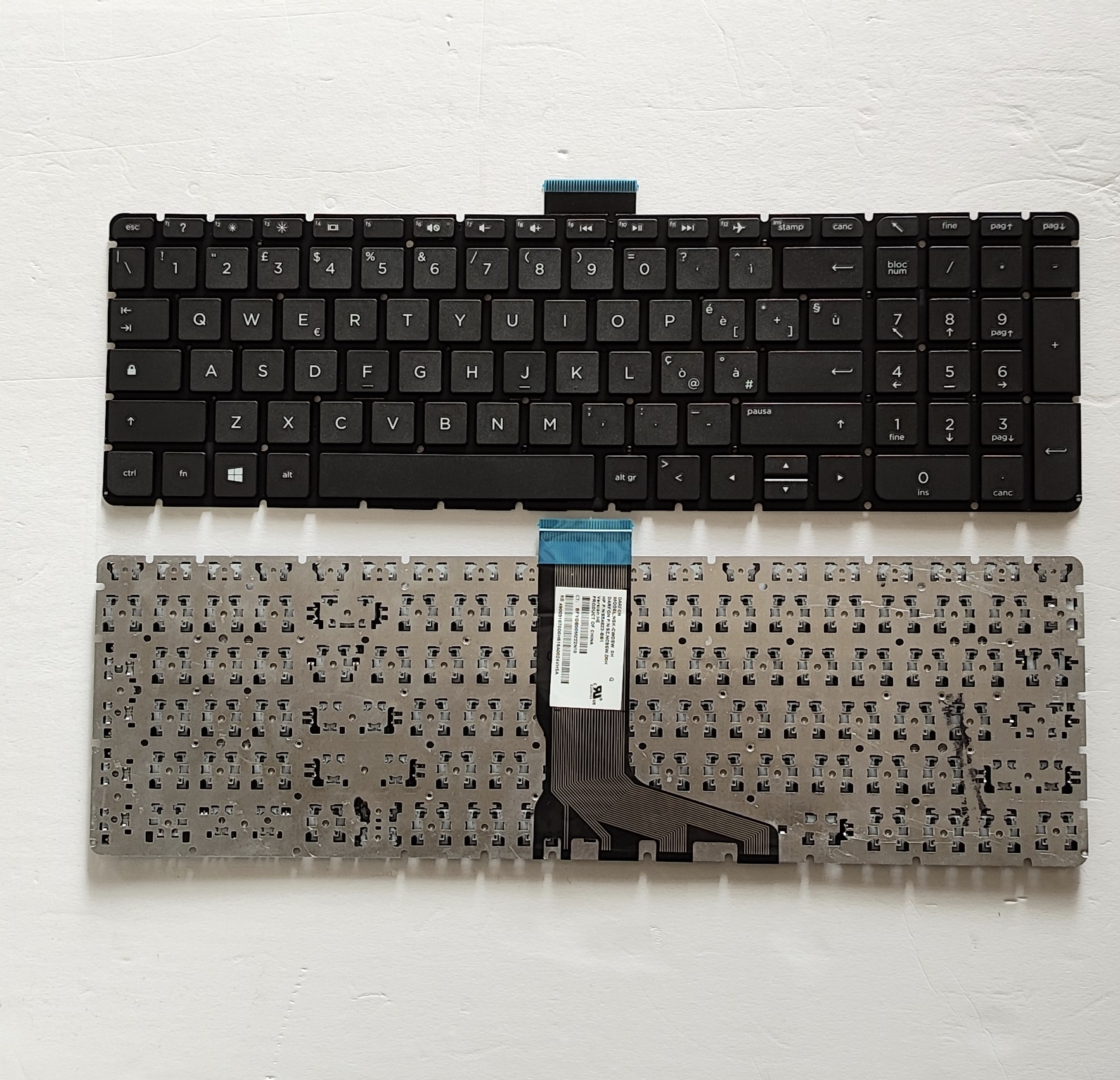 适用惠普15-BK 15-AW/AL TPN-Q173/Q172/Q174/Q175/Q159/Q162键盘