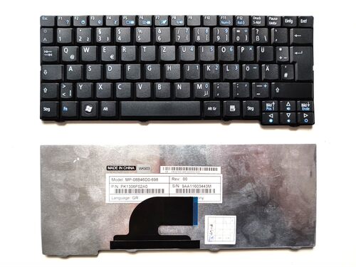 适用 ACER宏基one AOA150 AOD150 D250 ZG5 kav60 ZG8键盘 黑