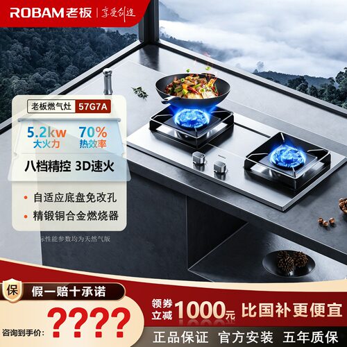 猛火灶不锈钢防爆灶具台嵌两用