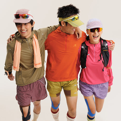 户外运动高弹速干情侣长袖T恤