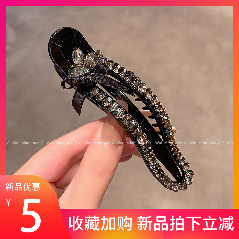 轻奢时尚发夹懒人夹头饰