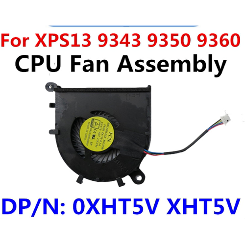适用 DELL 戴尔 XPS 13 9350 9343 9360 P54G 散热 风扇 0XHT5V
