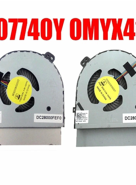 适用DELL 戴尔 外星人M17X 17 R2 R3 CPU 散热风扇 0MYX41 07740Y
