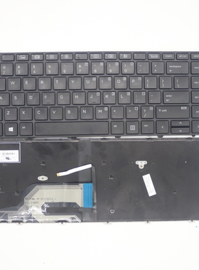 适用 惠普 HP ProBook 640 G2, G3 带背光 小回车 键盘840800-001