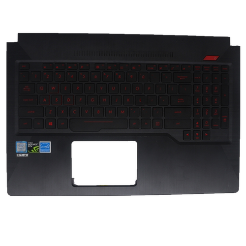 适用ASUS 华硕 ROG FX63 FX63VD fX503VD ZX63V VE 背光键盘带C壳